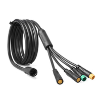 1T4 EB-BUS Main Cable UART Protocols For BAFANG Mid Drive / Hub Motor Connect Brake Display Throttle Waterproof Connector