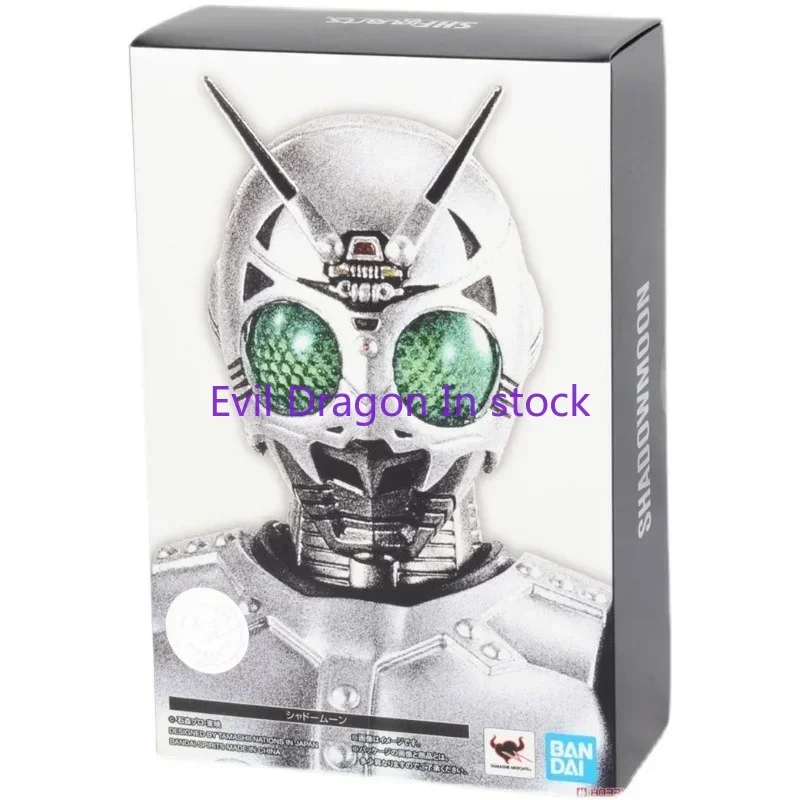 Figura de Anime Bandai Kamen Rider, S.H. Figuarts Kamen Rider BLACK Shadow Moon Collection Anime figura de acción juguetes para niños