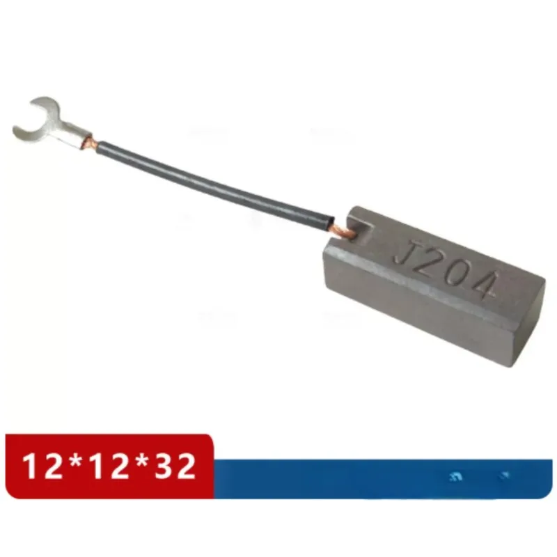 20 pieces Brush Generator Set With Carbon Brush Wear-resistant Brush Conductive Brush Collector Copper Ring Dedicated Carbon