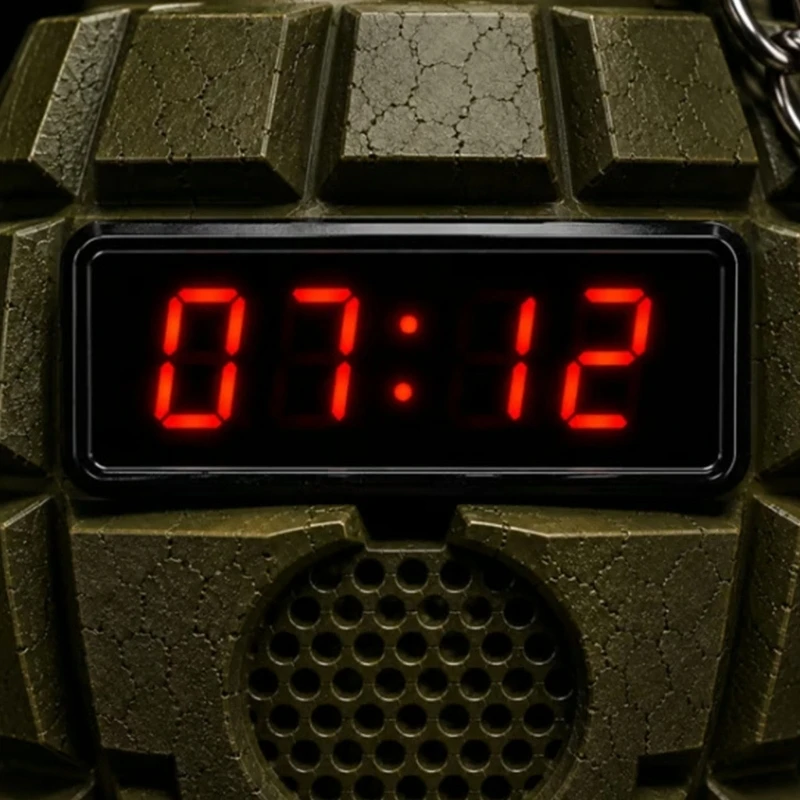 Front Window Digital Alarm Clock for Work Table or Room Shelf A2BB