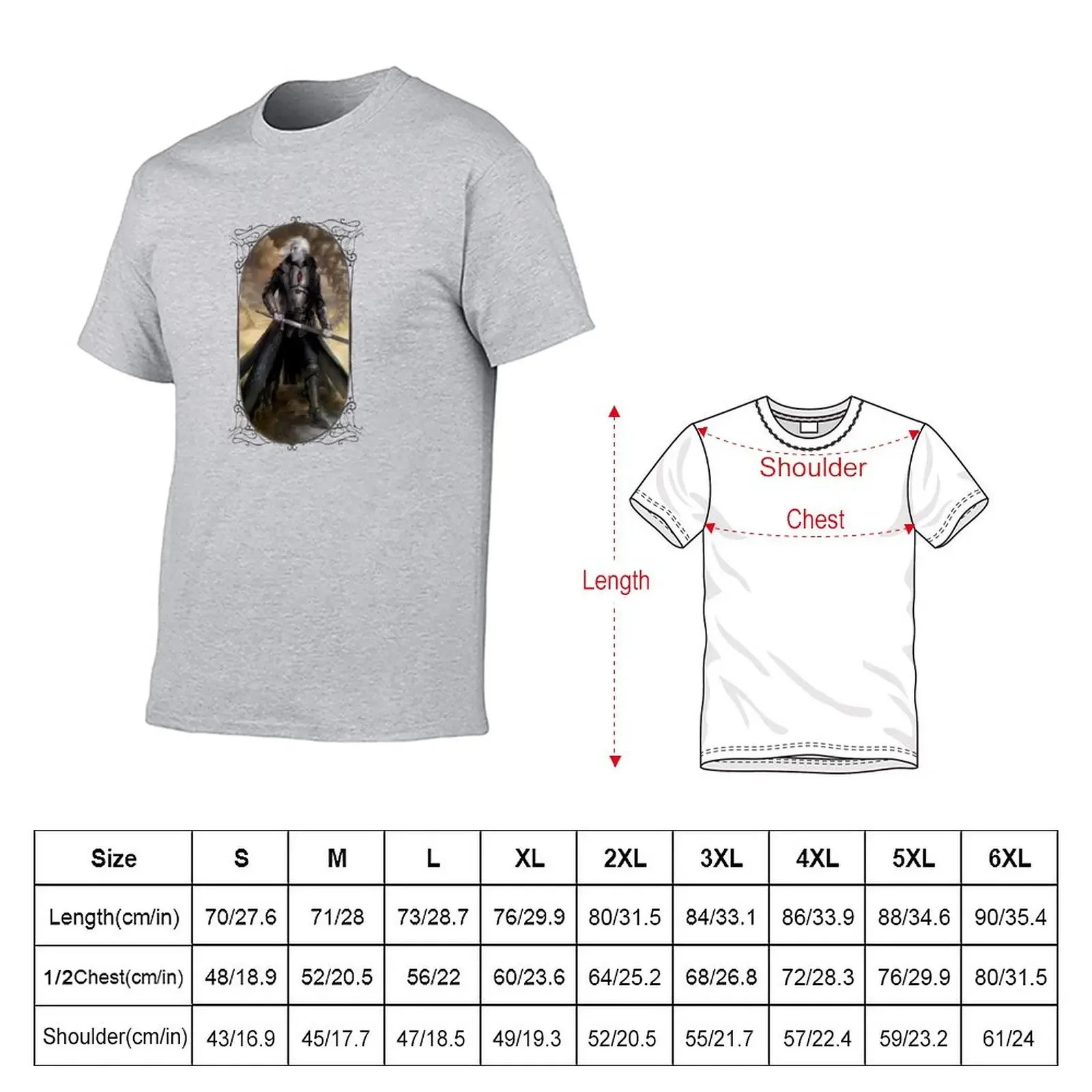 Sorin Planeswalker - Fantasy Vampire T-Shirt plus sizes quick-drying mens tall t shirts