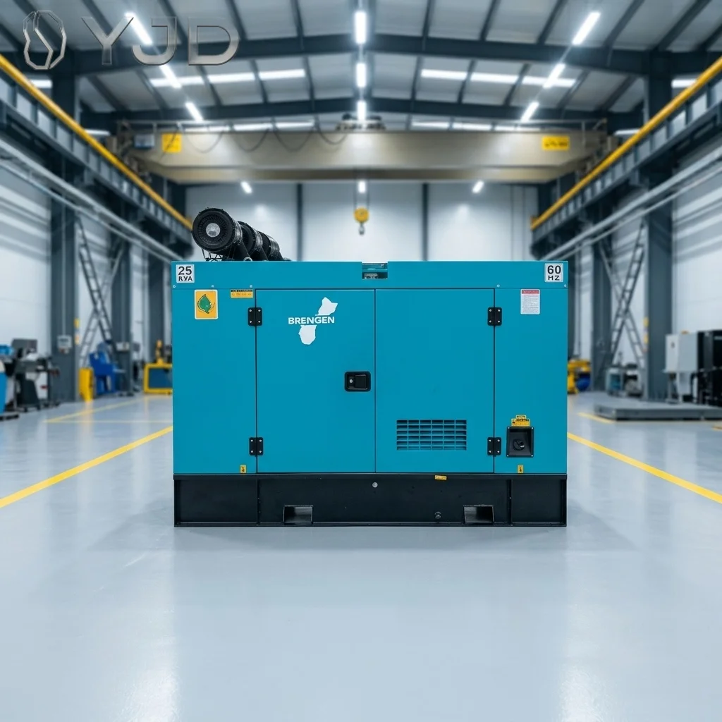 

25kVA Silent Diesel Generator-Portable Auto Start Remote Start 12V DC 50/60Hz
