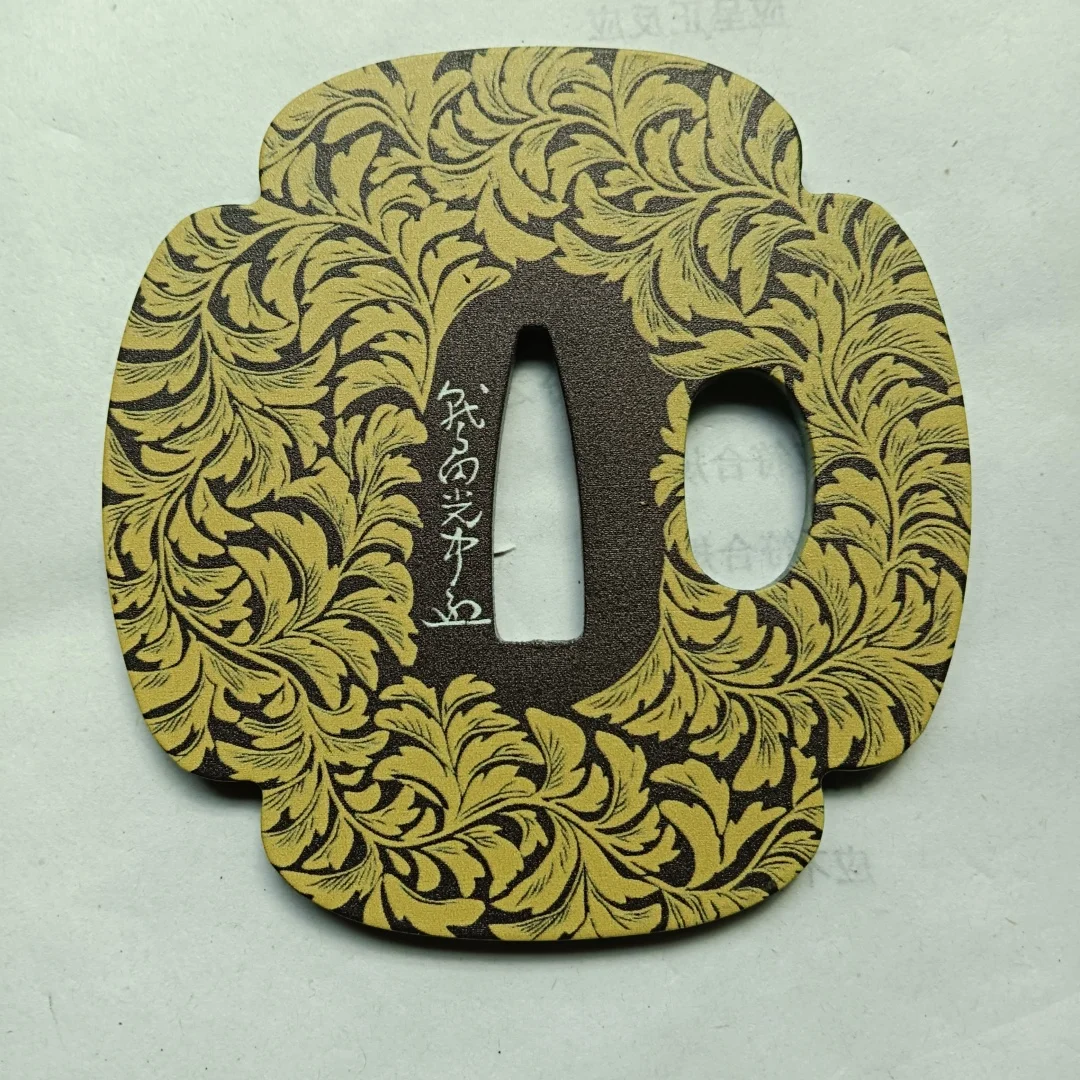 Tsuba Strong Iron Steel HandGuard Fittings For Japanese Katana Sword Guard Accessories