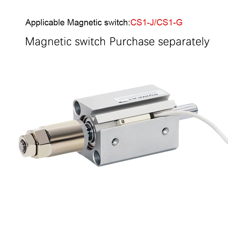 ACQJ32 Compressed Impact Air Cylinders Standard Thin Slim Compact Pneumatic Cylinder