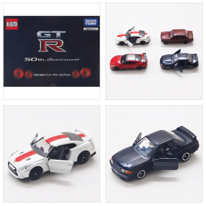 Takara Tomica Limited Edition Set, Toyota, Honda, Nissan, Carros esportivos clássicos, Brinquedos de liga, Veículo motorizado, Modelo de metal fundido, Presentes