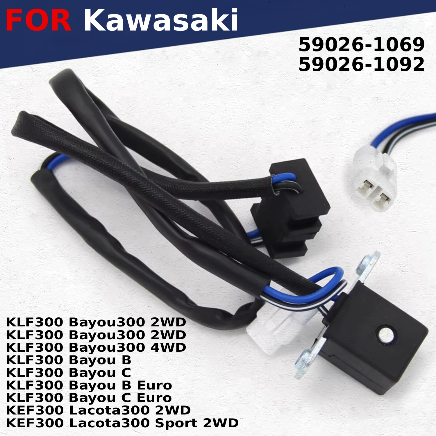 

Motorcycle Ignition Trigger CdI Box For Kawasaki KLF300 Bayou300 2WD 4WD Bayou B C Euro Lacota300 Sport 59026-1092 59026-1069