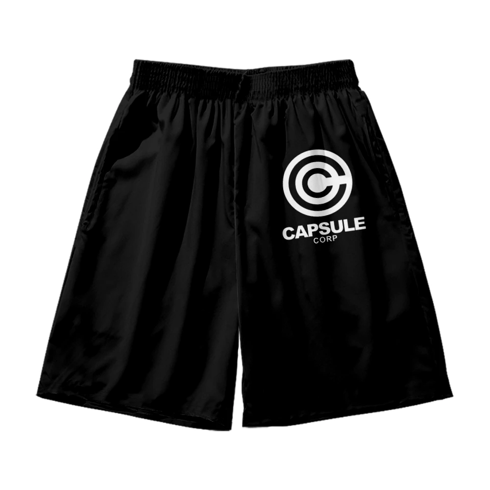 Anime CAPSULE Corp Pattern Men Women Swim Shorts Quick Dry Beach Board Shorts Summer Swim Trunks Swimwear Beachwear for Men