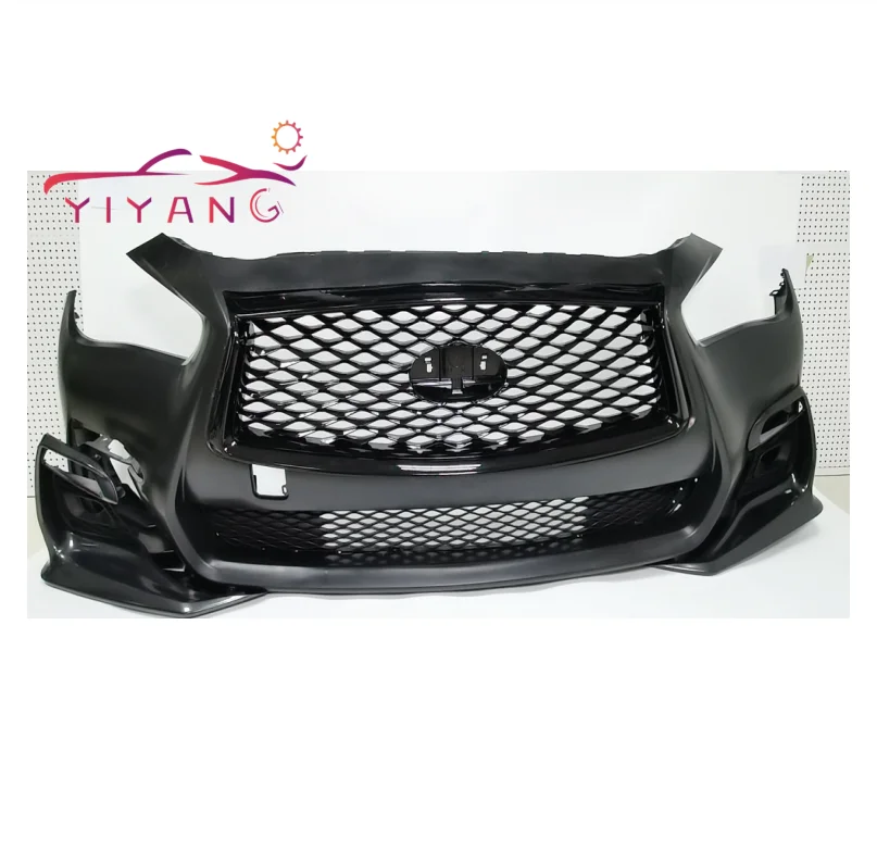 Hot Selling factory wholesale full kit car front bumper for Infiniti Q50 Sport USA 2018 front bumper for Infiniti