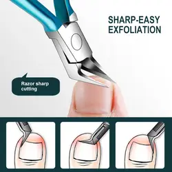 Toe Nail Clipper For Ingrown Or Thick Toenails Toenails Trimmer Professional Toenail Nipper With Stainless Steel Supe