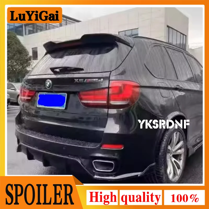 Для BMW X5 F15 новый высококачественный ABS глянцевый черный/углеродное волокно задний спойлер багажника верхнее крыло 2014 2015 2016 2017 2018