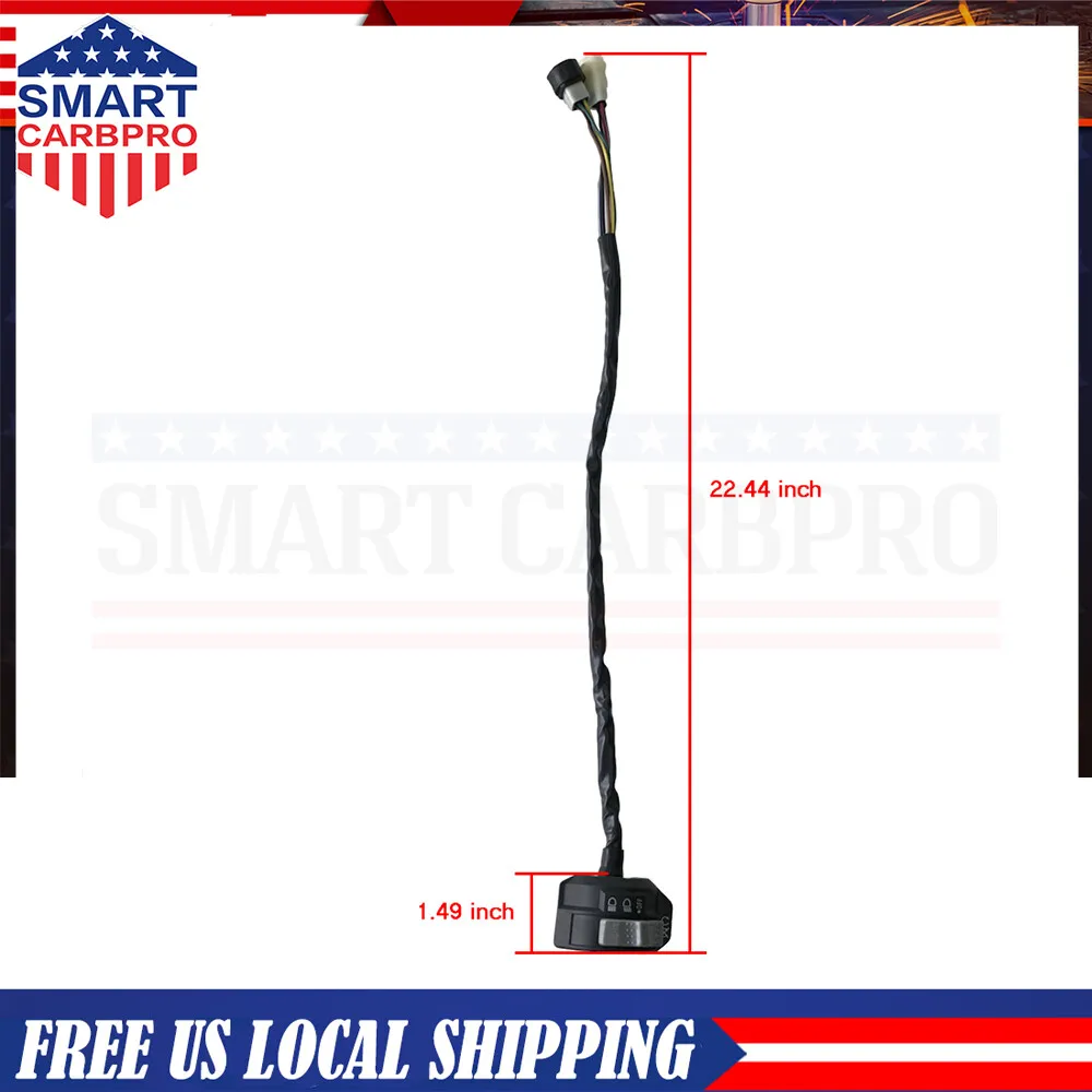 HANDLEBAR SWITCH START RUN OFF HEADLIGHT FOR YAMAHA MOTO-4 YFM225/YFM250/YFM350