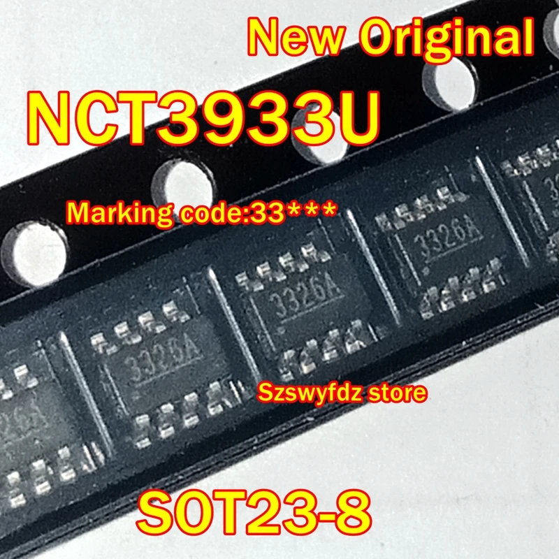 

New Original NCT3933U SOT23-8 Marking code:33*** Digital-to-analog conversion chip DAC