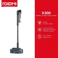 ROIDMI X300 Ultra Cordless Vacuum Cleaner Upgraded From X30 Plus with Self-cleaning Bucket 27kPa Filtering Efficiency of 99.975%