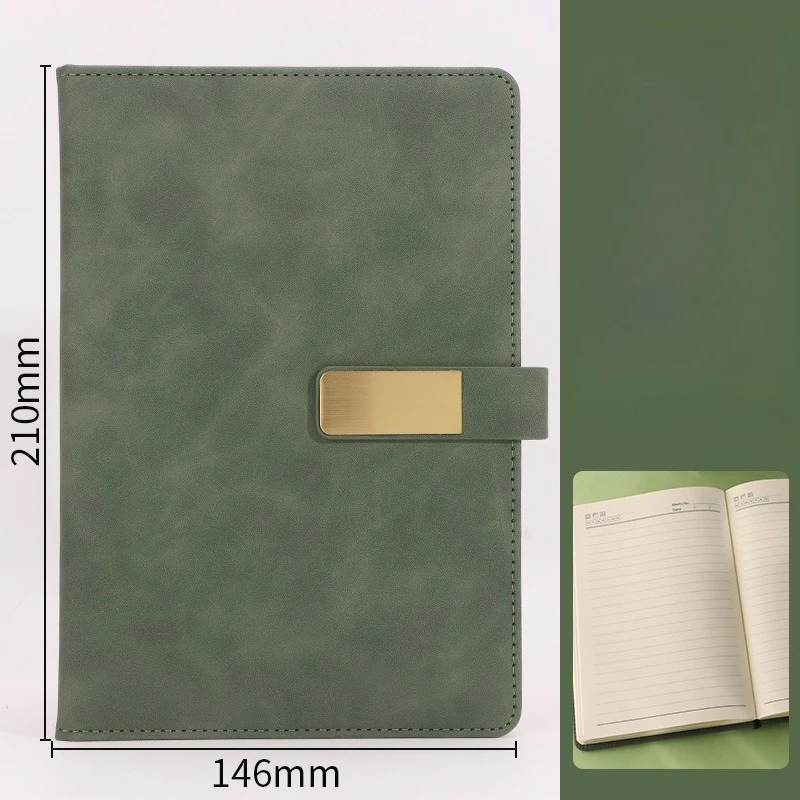 دفتر ملاحظات للأعمال الممتاز - مجلة أنيقة، مثالي لملاحظات الاجتماعات المكتبية، وتسريلات العمل والسفر التجاري