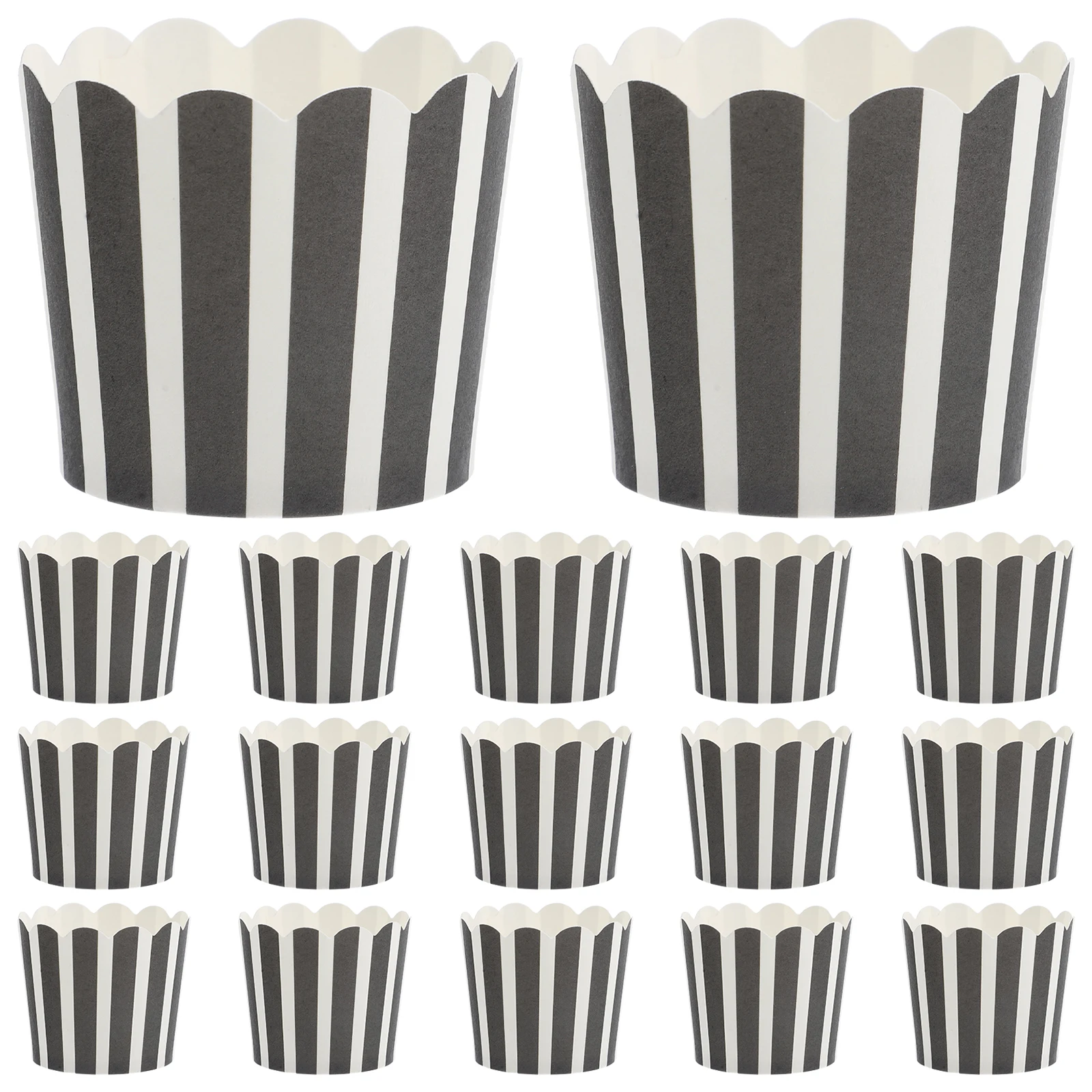

100pcs Cake Paper Cups Mini Muffin Cups Heat Resistant Baking Supplies Home Use Small Dessert Liners Oven ProofCake Boxes