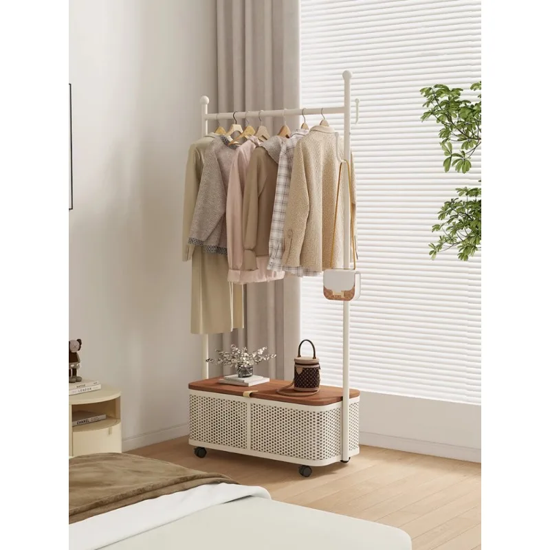 Cabide simples Secagem móvel Roupas internas do chão ao teto