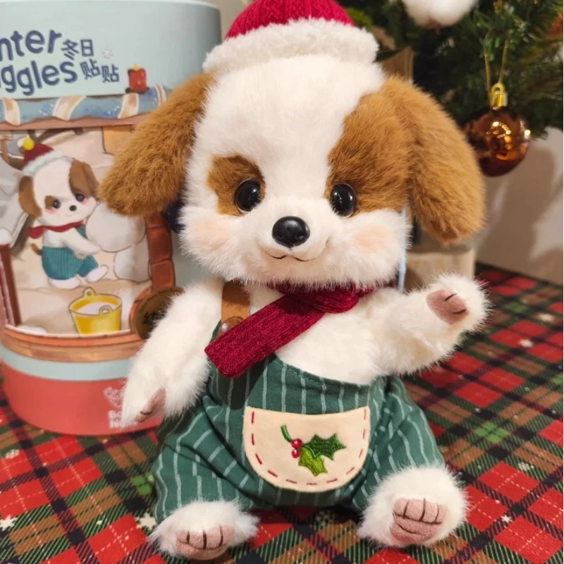 ボボナッツ-冬限定版-ニノ子犬-ルビアン象-ミコ子猫-リトルラビット-ルナ-ドゴ-ぬいぐるみ-癒し系人形-ギフト