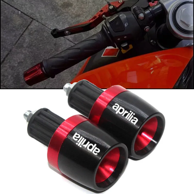 2020 New Motorcycle Handle Bar End Weight Handlebar Grips Cap Plug For Aprilia Rs 125 1000 R RSV4 V4R 250 Rx50 650 750 200 500