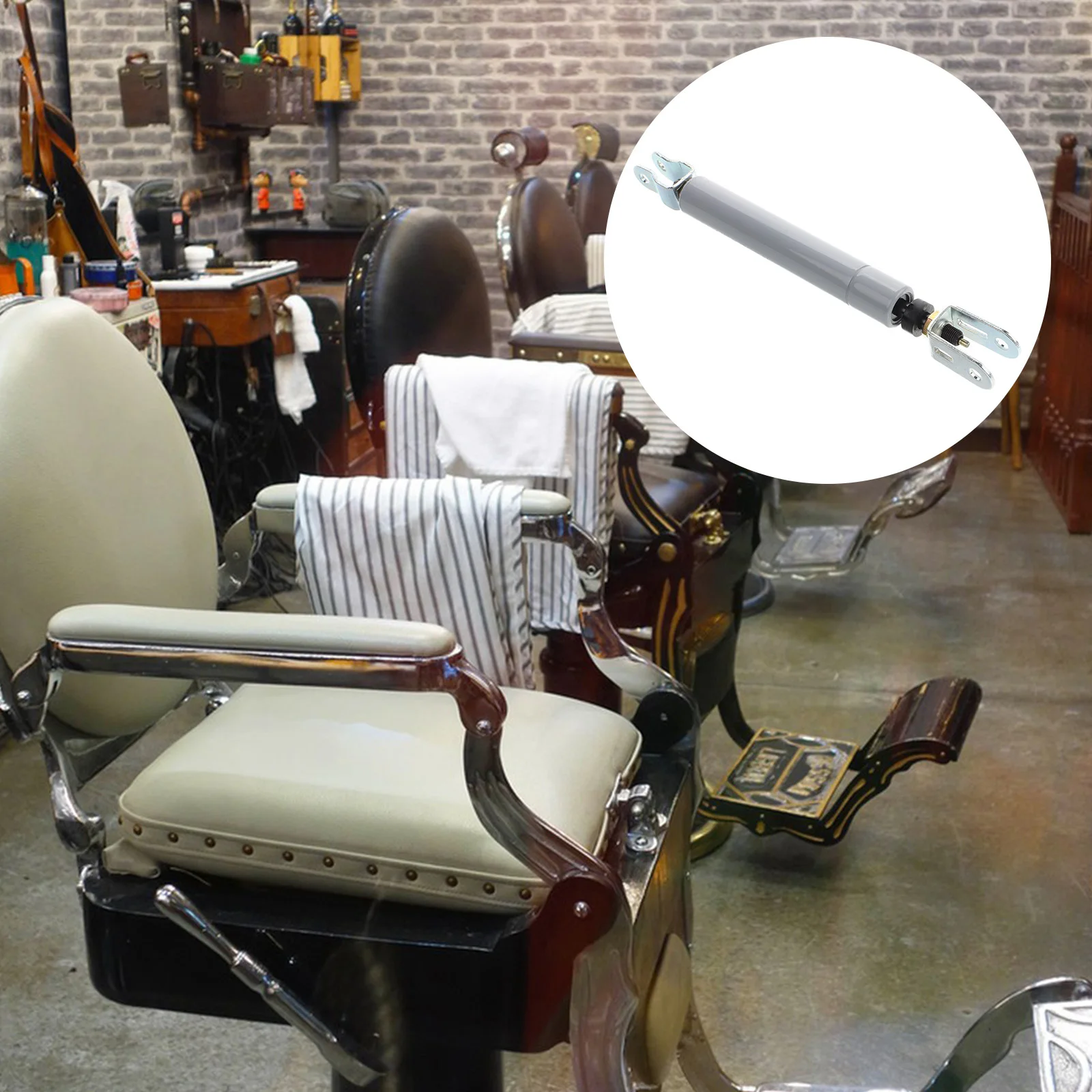 

Barber Chair Gas Spring Replacement Parts Heavy Duty Adjustable Air Bar Salon Chairs Seat Support Rod Cylinder Iron