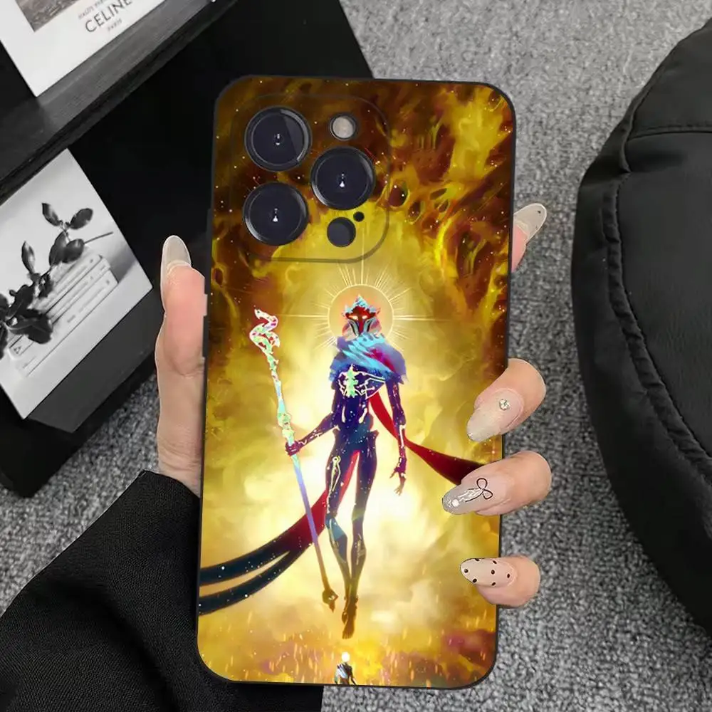 เคสโทรศัพท์ A-Arcane Viktor สำหรับ iPhone 17,16,15,14,13,12,11,Plus,Pro Max,XS,X,XR,SE,Mini,8,7, ซิลิโคนนิ่มสีดำ