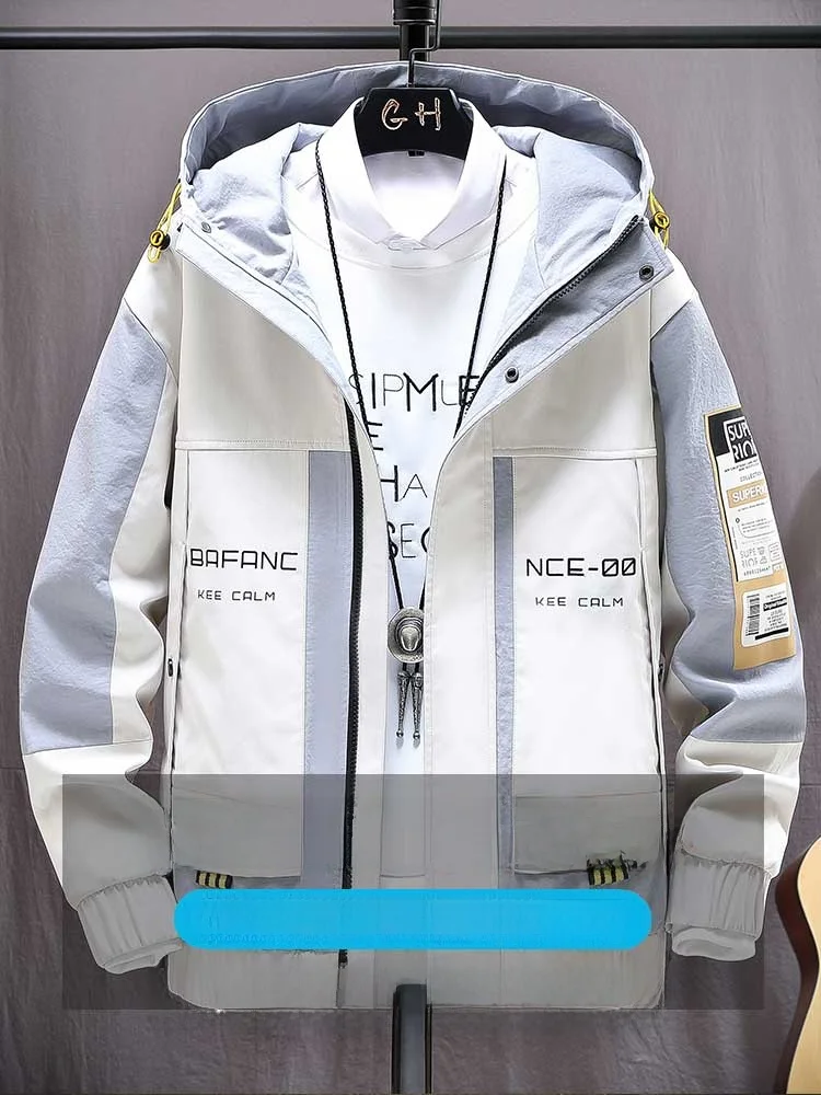 

Куртка Thiened Fce Workwear для мужчин: весна, осень, зима, модная, брендовая, для подростков, старшеклассников, больших детей