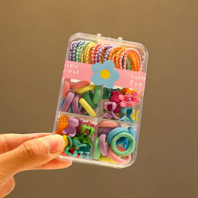 2026 Neu 150 Stück/Box Mini Dünne Regenbogen Baby Haargummis Hochelastische Nylon Spiralförmige Schonende Haarbänder für Kleinkinder Mädchen Kinder – Detail 8