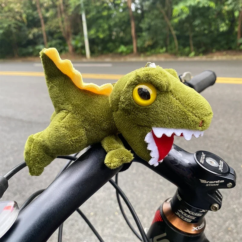 AliExpress Cute bicycle decoration pendant cute car accessories road car panda dinosaur creative doll decoration automotive accessories