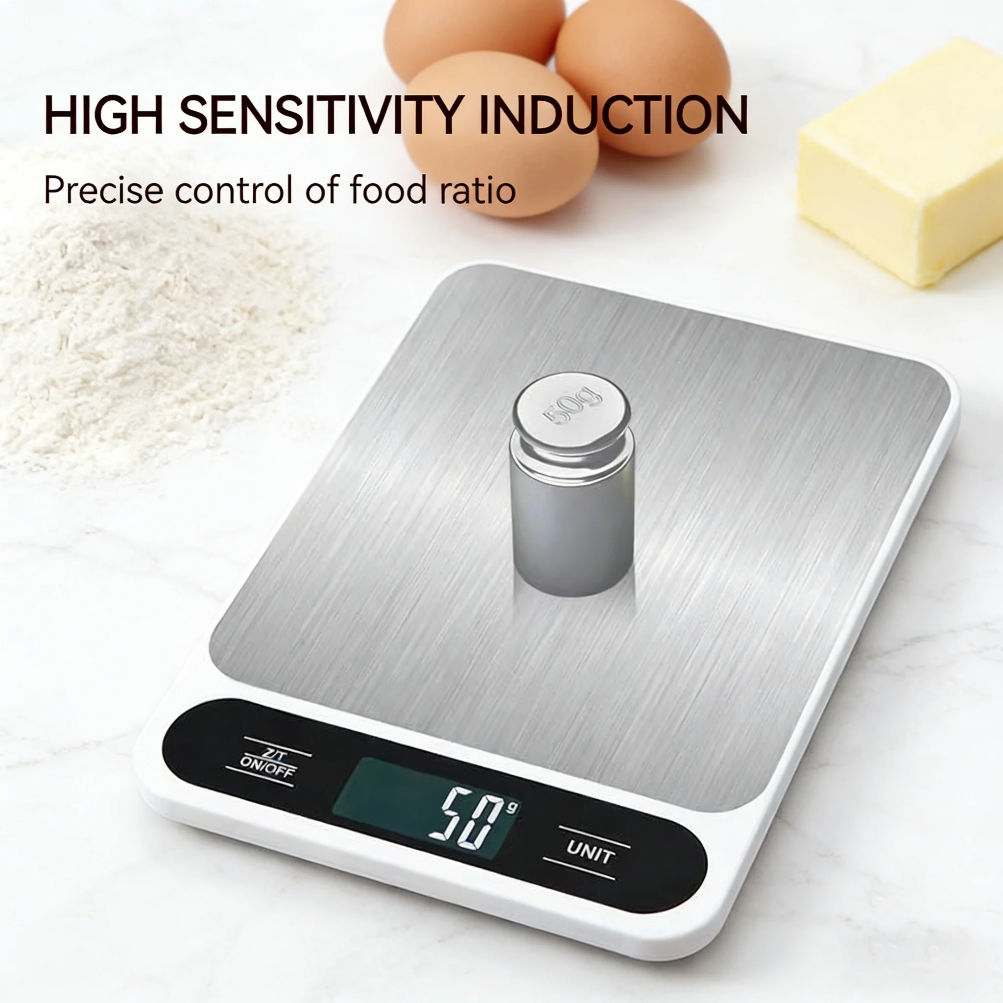 High-precision Electronic Kitchen Scale - Capable of Removing Weights and Counting - An Accurate Measuring Tool for Home Baking