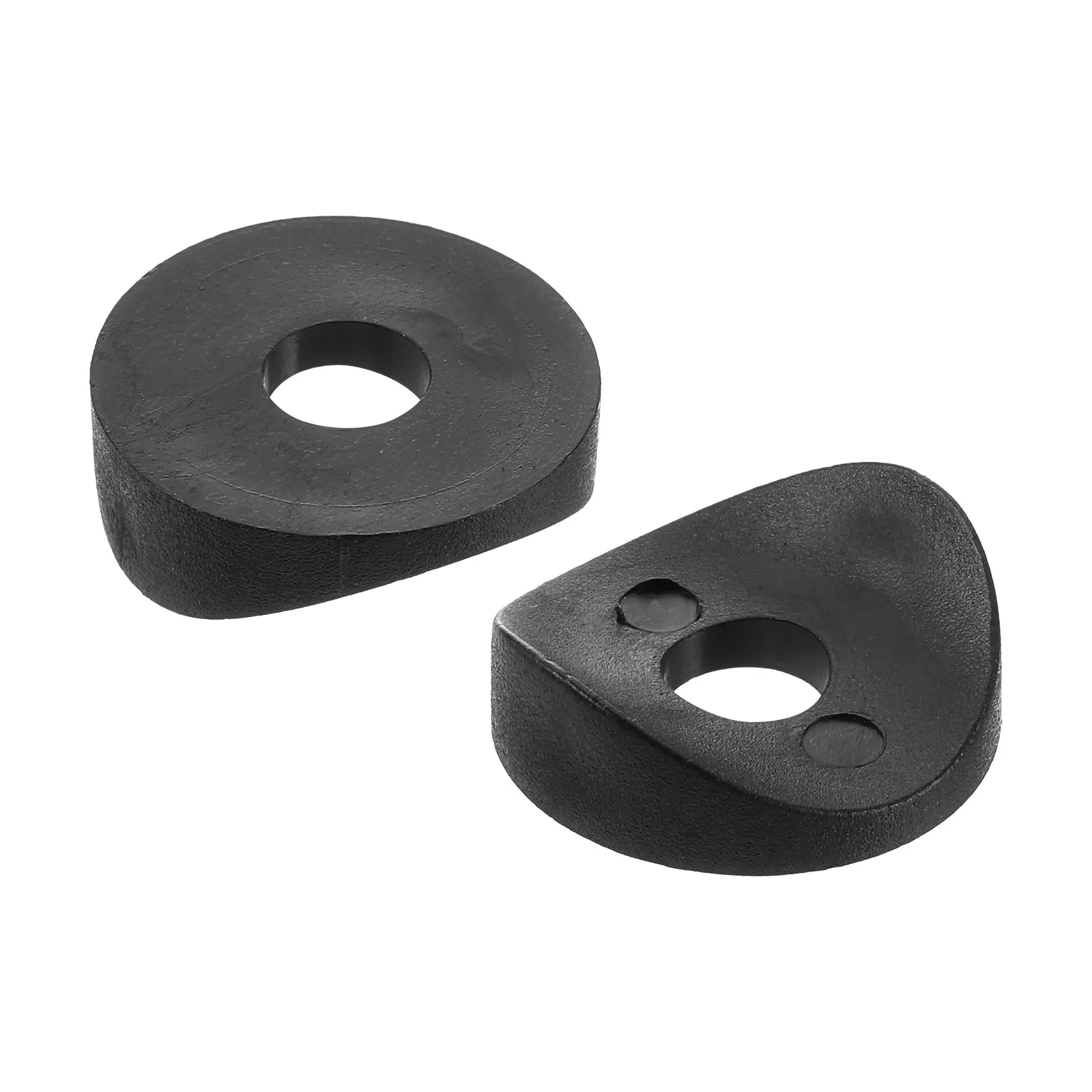 10/16/20Pc Plastic Round Washer Spring Deck Washer Concave Nylon Sealing Gasket Spacer Hardware Machine Fastener 8x25x3mm Black