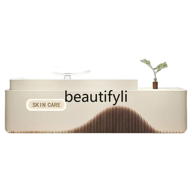54Simple beauty salon, paint company information desk, hotel bar health club, reception deskSSS