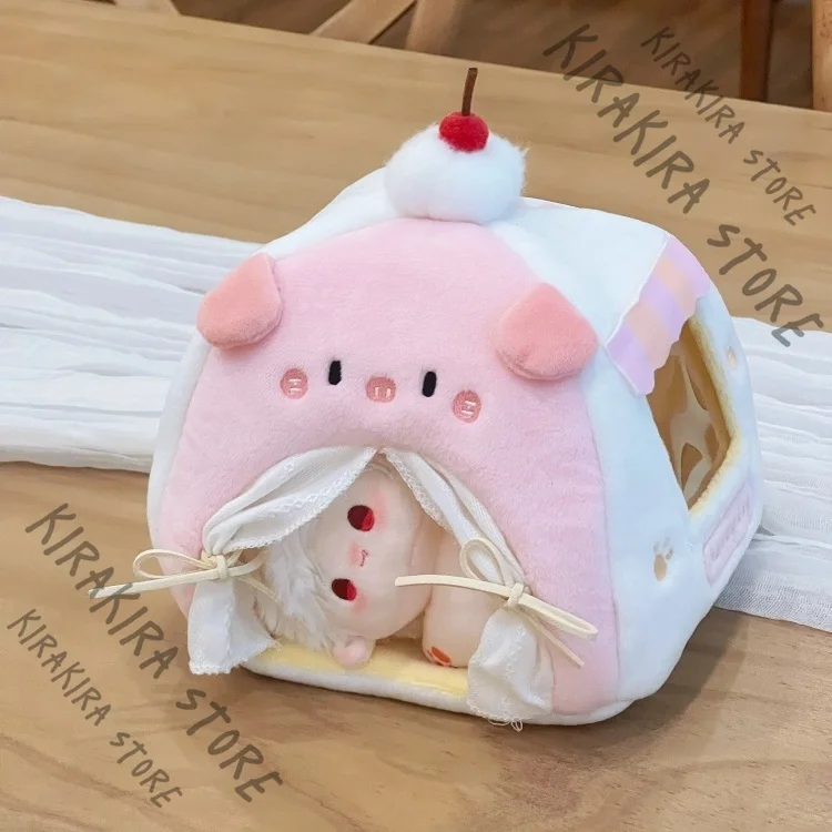 10cm Animal Mini Cake Tent Series Cosplay Outfit Mascot Cotton Panda Maumet Clothes Clothing Suit High Quality Ornaments Set