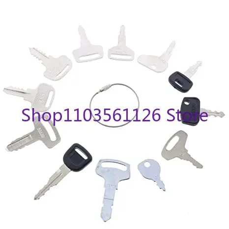 12 مجموعة مفاتيح الإشعال لمعظم موديلات جرار كوبوتا B L M BX 12343 53700 S8077 459A 68920 393 373 #3