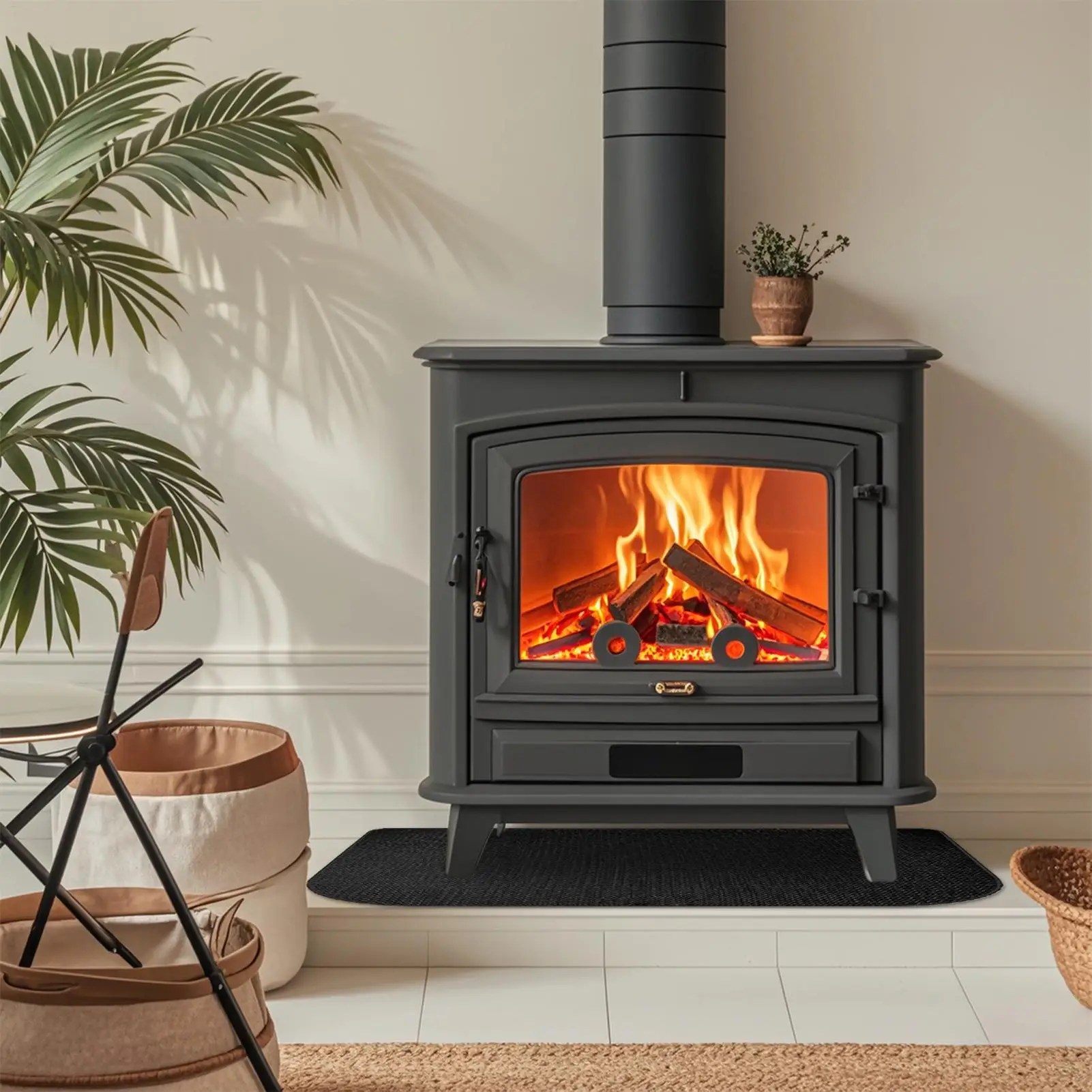 

Коврик для очага, термостойкий, огнестойкий, нескользящий, огнестойкий коврик, коврик для камина для использования в помещении, на открытом воздухе, для гостиной, кухни, дома