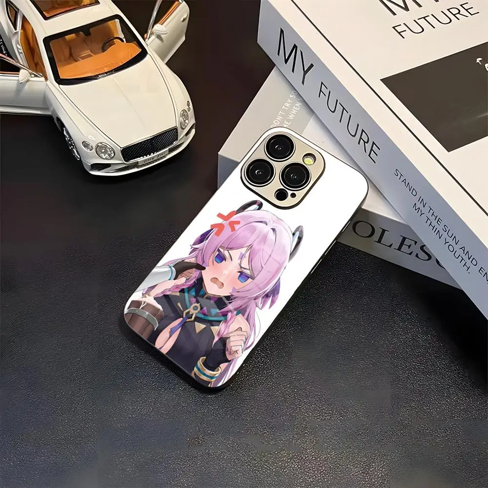 Genshin Impact Citlali Phone Case New Cool Electroplated Glass Unique Fashion For IPhone 16 15 14 13 12 11 X Vivo Oppo