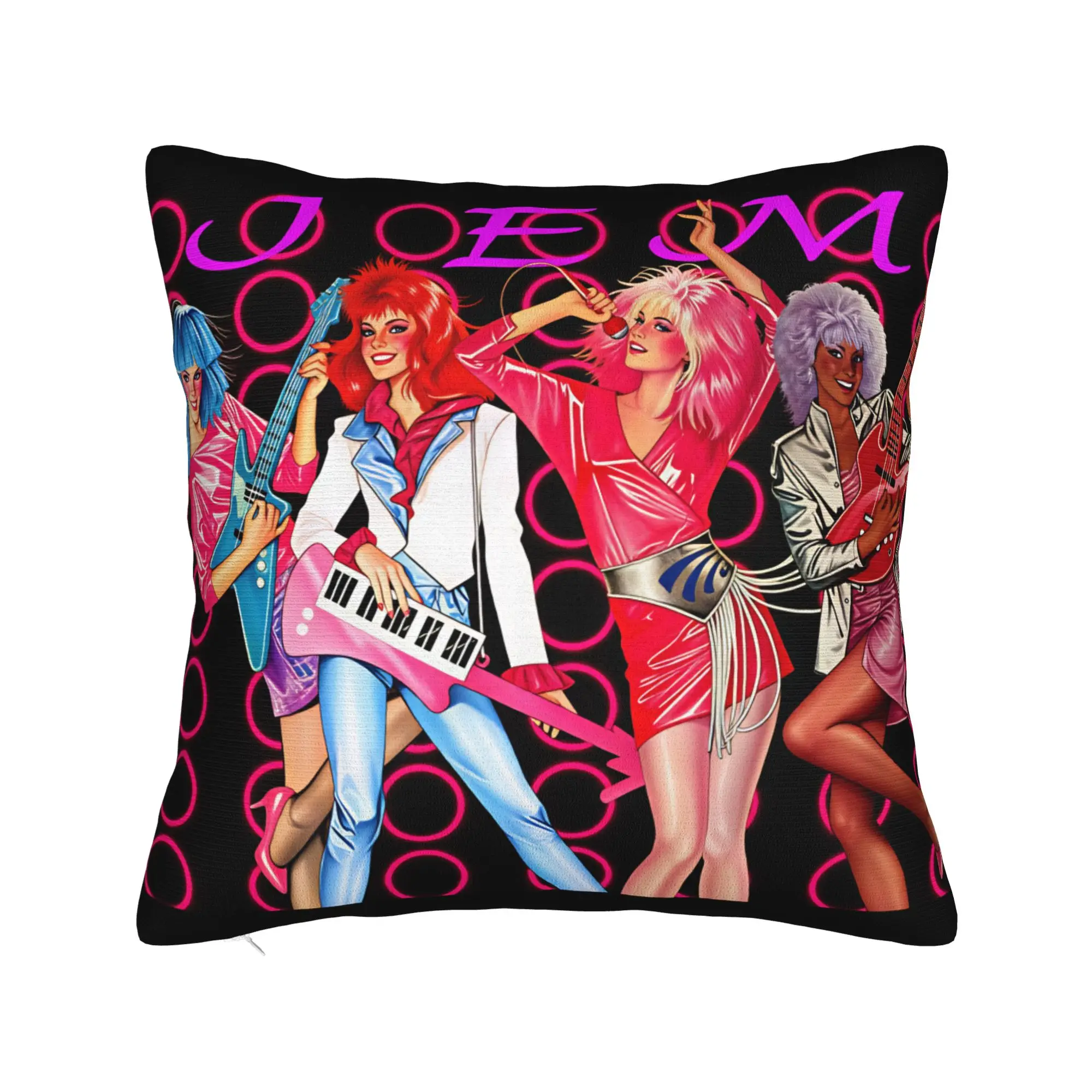 Pillow Case Jem And The Holograms Movie Comfy  Pillow Cover For Living Room Bed Chair Fashion Pillowcases
