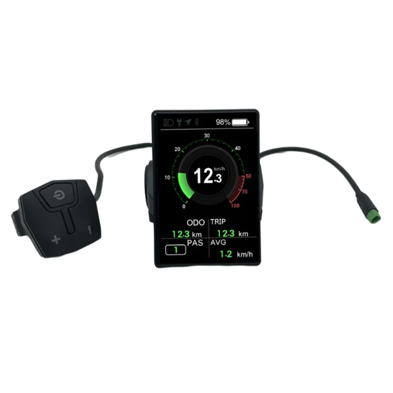 

Для Bafang Central Motor M400 G330 M620 G510 CAN измеритель протокола Bluetooth дисплей EB04 ЖК-навигационный измеритель