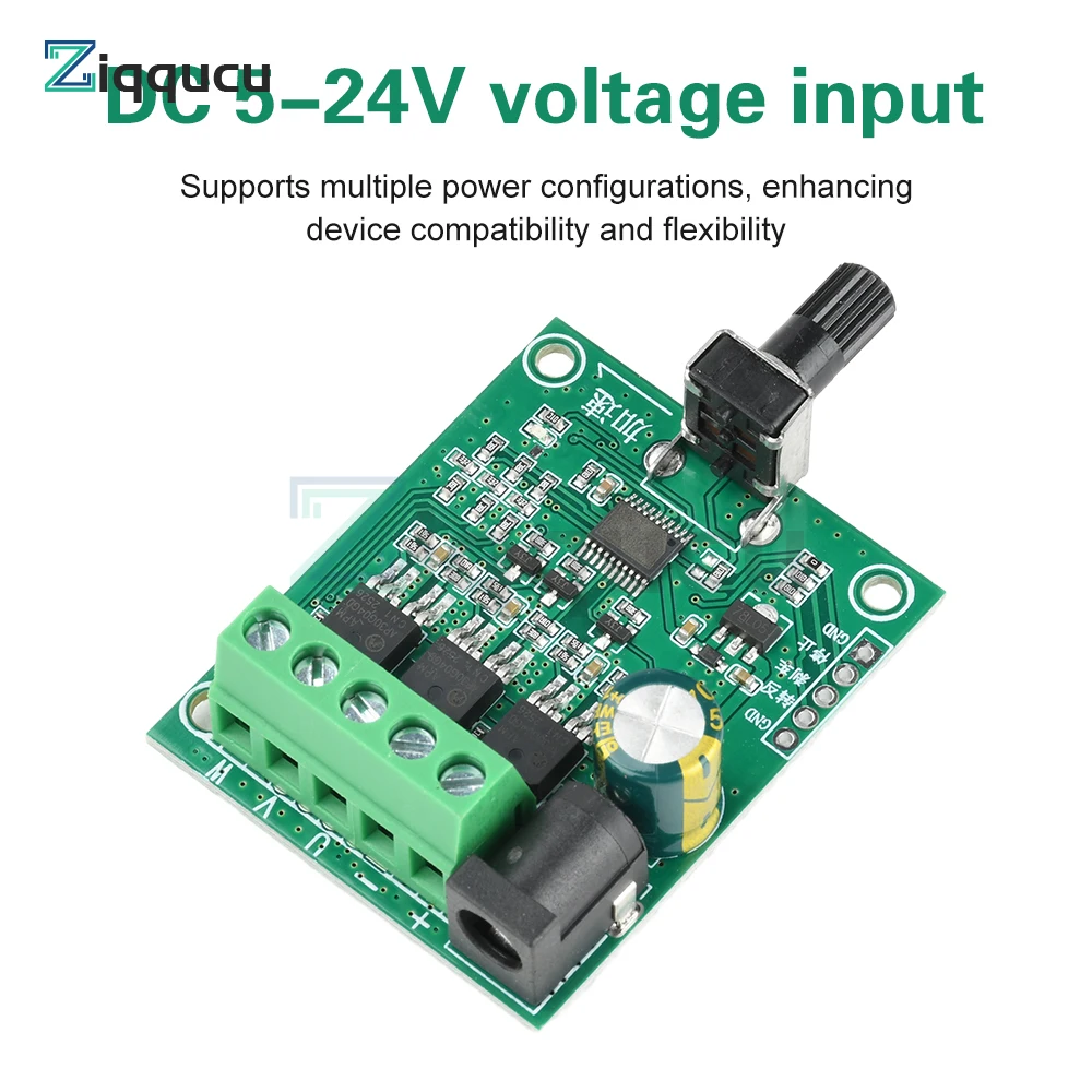 Three-Phase Brushless DC Motor Driver Board DC 5-24V 75W ESC Driver Board Speed Control module for HDD Fan Industrial Cooling