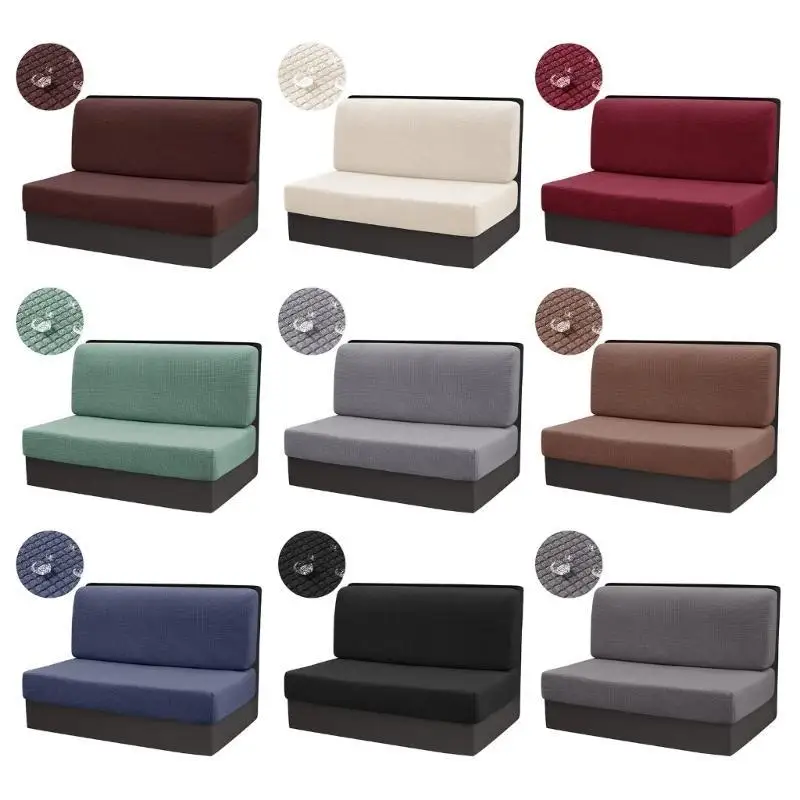 

Dinette Cushion Covers Color Couch Covers with Jacquards Fabric Campers Car Benches Sofa Seats Cushion Cover