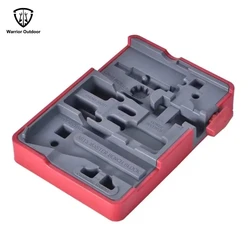 Tactical AR15 Master Bench Block, construção ultra-resistente, AR-15, ferramentas de reparo, com 4 ímã, resistente, superfície antiderrapante