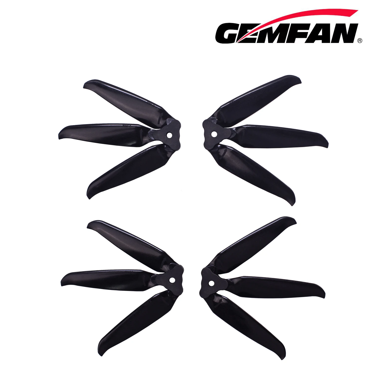 Gemfan-hélice dobrável para drones de longo alcance, 2 lâminas, fibra de vidro 3 lâminas, nylon, FPV 7in, 4 pares, 4CW + 4CCW, F7036, 4 pares