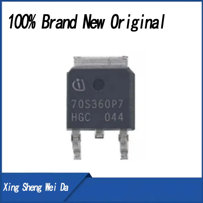 5 unids/lote 70S360P7 IPD70R360P7S TO-252 en Stock nuevo IC original