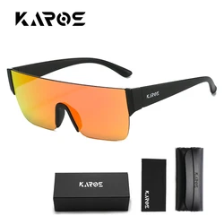 KAROS Women Oversized Square Sunglasses Men Vintage Big Frame Rectangle Sun Glasses Fashion Luxury Driving Eyewear YZ2018WB
