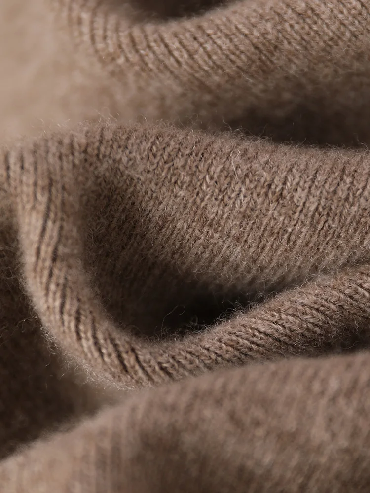 New Classy Autumn Winter Soft Thick Warm Wool Women Pencil Pants Woman 100% Merino Wool Trousers Elastic Waist Knited Wool Pants