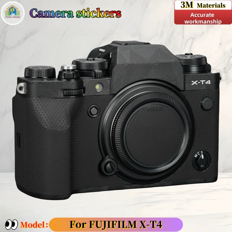 XT4 For FUJIFILM X-T4 Camera stickers, DIY skin,Precision tailoring wear-resistant protective film