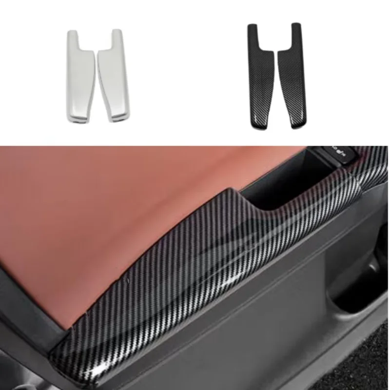 

For Honda Odyssey 2022 2023 2024 Car Styling Inner Door Rear Armrest Glass Button Panel Covers Trim Accessories Decoration Parts