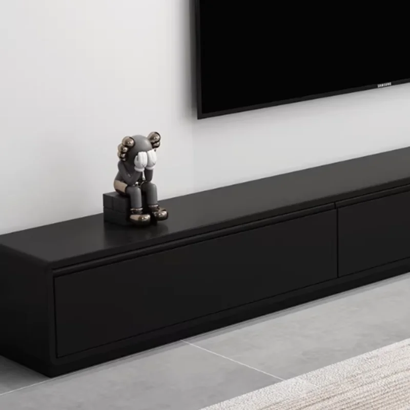 Storage Normal Black Tv Stand Universal Alone Minimalist Nordic Modern Tv Stands Designer Wooden Meuble De Television Furniture