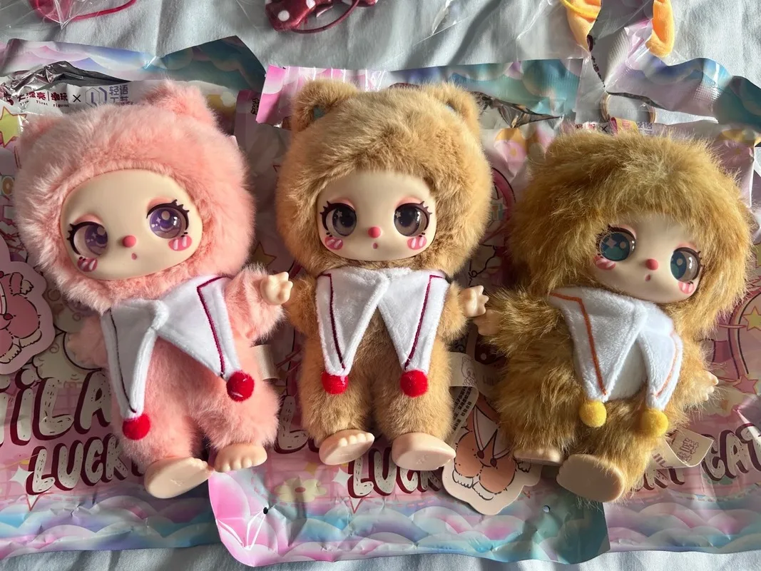 

Baby Three Lilia Lucky Cat V3 Fantasy Wizard Plush Series Blind Box Pendant Cute Doll Mystery Box Female Birthday Gift