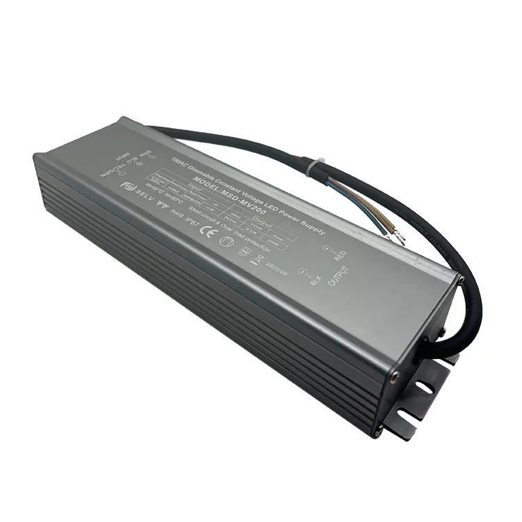 triac 240W 24V SAA CE ETL UL outdoor power supply constant voltage high quality power supply