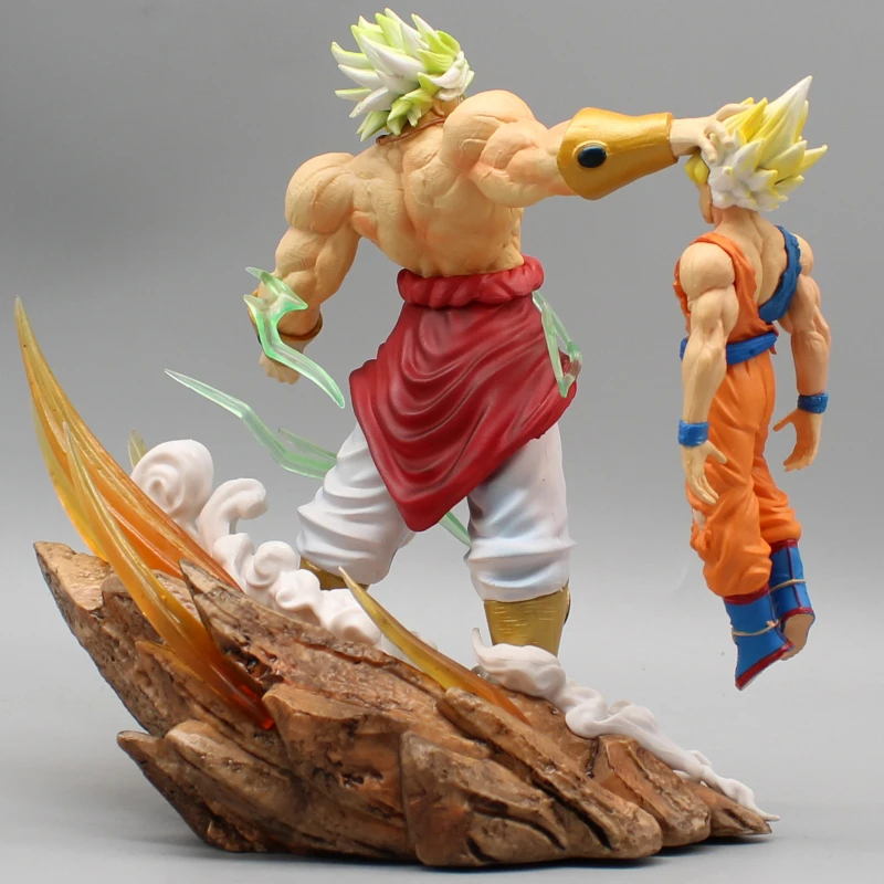 Dragon Ball Anime Figur Broli Vs Goku Super Saiyajin Broly Fullpower Gk Action Statue Figur Sammlung Modell Puppe Spielzeug PVC