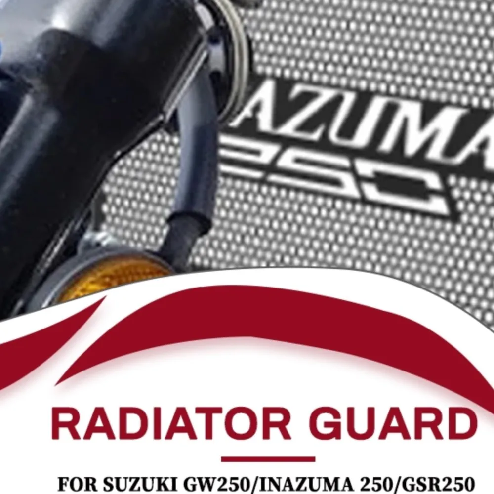 

FOR SUZUKI GW250 Inazuma 250 GSR250 Inazuma250 Inazuma GSR 250 2013 - 2015 2016 2017 Radiator Guard Cover Oil Cooler Protection